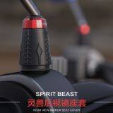 Spirit Beast Motorcycle Modified Rear View Mirror Seat Cover Waterproof Holder 2pcs/lot L1 thumbnail-1