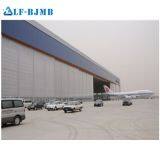 High Quality Prefabricated Steel Space Frame Structure Metal Frame Hangar/warehouse/Workshop for Sale thumbnail-2
