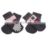Hot Sale High Quality Knitted Cute Anti-Slip Protective Pet Dogs Socks thumbnail-1