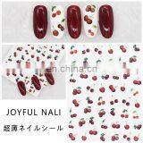 JOYFUL 645-654 679-684 Hot Sale Diy Nail Stickers Orange Rainbow Cherry Flower Fruit 3d Nail Sticker thumbnail-2