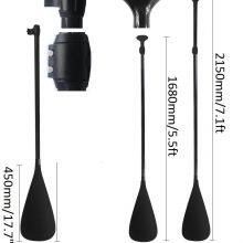 Carbon Fiber Quant Rod Canoe Kayak Paddle Dragon Boat Paddle SUP Carbon Paddle thumbnail-2