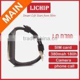 Pedometer,thermometer,mp3 MTK6260A 128M MTK6261A 64M SIM Card DZ09 Smart Watch thumbnail-1