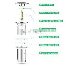 Vessel Bathroom Slivery Luxury Pop up Drain Waste thumbnail-4