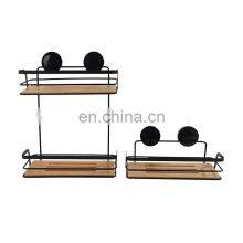 New Design Bathroom Black Soap Dish Black Shampoo Storage Rack thumbnail-3