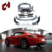 CH Hot Selling Car Accessories Black Bumper Spoiler Bumper Lip Spoiler Light Body Parts For Porsche 718 2016-2018 to GTS thumbnail-5