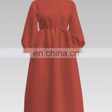 Super Comfortable Rayon Fabric Stripe Dyed Woven Fabric For Dress thumbnail-2