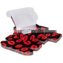 Hot Sale Luxury Custom LOGO Eco Friendly Gift Fashion Print Under Wear Nightcloth Lash Shipping Packaging Corrugated Paper Box thumbnail-4