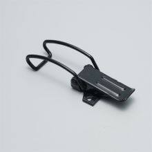 Black steel toggle latch box spring draw latch