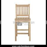 BC-134 Summer Hotel Bar Wood Chair Modern thumbnail-1