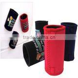 Best Selling Promotional Customized Neoprene Snap on Can Cooler thumbnail-2