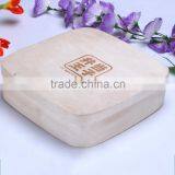 2016 Wholesale Poplar Bark Green Safety Soft Wood Food Box Fast Food Box thumbnail-2