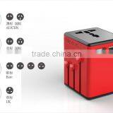 Output 5V 2.1A World Travel Universal Plug Power Outlet Adapter Dual USB Charger AU/US/UK/EU thumbnail-3