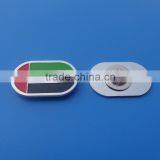 Custom Shaped Oval & Round Lapel Pin Magnet Badge for UAE 2016 National Day thumbnail-3