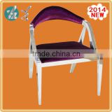 Foshan new fabric modern leisure chair