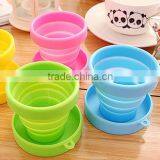 2015 Silicone Foldable Water Bottle Manufacturing Cup thumbnail-3