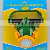 High Density Plastic Breathing Mask, Black Tactical Gas Mask thumbnail-2