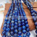We Have A,AA,AAA Quality Polished Round Lapis Lazuli String Wholesale Natural Gemstone Loose Beads thumbnail-2