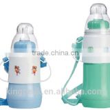 Hot new products for 2016 Baby Feeding Bottle with Glass liner/kids water bottle joyshaker/water bottle joyshaker for kids