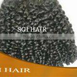 Sexy Hair Style Natural Color Indian Temple Raw Virgin Hair Bulks thumbnail-1