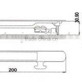 Aluminium Sliding Window and Door Lock With Key, UPVC Profile Window Materials thumbnail-2
