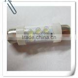 FESTOON 6 LED White C5-10W Automobile Bulbs Auto Lighting System LED Light LED Lamp