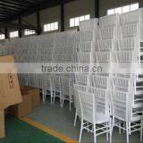 plastic clear/ whiteTiffany Chair/chiavari chair for wediing