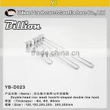 5.7mm Metal Material Display Mesh Hook Supermarket Hanging Euro Hook thumbnail-3