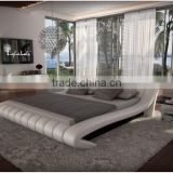Genuine leather bed Euro designs