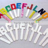 Capital Alphabet Shaped Craft Sticks thumbnail-1