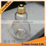 Glass Light Bulb Flower Vase, Stem Holder Collection thumbnail-3