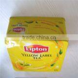 Factory Directly Rectangular Green Tea Metal Box