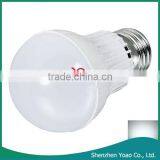 E27 3W 270LM 6050-6700K White Light Eco-friendly Plastic LED Light Bulb thumbnail-1