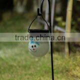 Plastic Snowman Solar Garden Stake Lantern SO3118 thumbnail-1