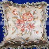 High Grade Pastoral Cushion Cover With Tassel thumbnail-1