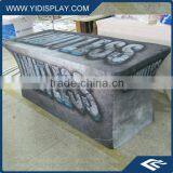 8 ft Polyester Custom Printed Satin Party Table Cloth