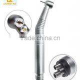 CE Dental Fast Handpiece Push Handpiece 4 Holes 3 Water Spray