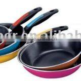 ECA,Porcelain Enamel Frying Pan-enamelware thumbnail-1