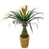 Artificial Pineapple Tree 63LVS 2FRUITS