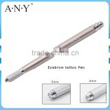 ANY Metal Handle Permanent Makeup Eyebrow Embroidery Manual Tattoo Eyebrow Pen