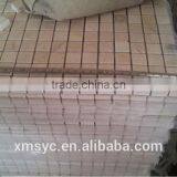 Crema Marfil Marble Mosaic Tiles on Mesh thumbnail-1
