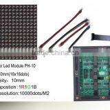 P10 Waterproof Full Color LED Screen Module 160*160