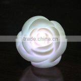 JH-L2304 White Rose Led Light for Promotion and Decoration Gifts With LED Lighting or Flashing