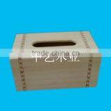 Trade Assurance Hot Sale Decorative Wooden Box Tissue / Wooden Napkin Holder thumbnail-3