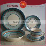 Hot Design 30pcs Hanpainted Ceramic Dinnerset Made in China thumbnail-2
