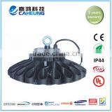 Industrial UFO LED High Bay Light Fixture in Black Color