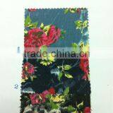 Cotton Spandex Denim Printed Fabric:P6480-D13081321