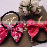 Top Selling Cute Bowknot Hair Accessories For Women Scrunchy, Leather Headbands Elastic Hair Bands thumbnail-5