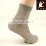 Bamboo Charcoal Cheap Socks for Men Solid Color Business Tube Funny Socks for Men