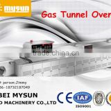 Bakery tunnel oven,professional food production gas tunnel oven