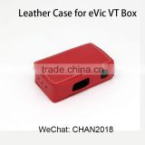wholesale E-VIC VT mod RED leather Skin Antislide mod box Sleeve with high quality